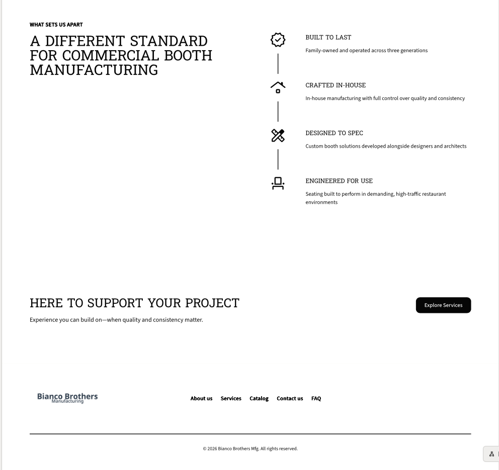 Restraint is a strength design example